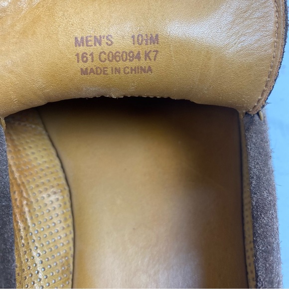 Cole Haan Taupe Tan Brown Suede Slip-on Loafers Men’s size 10.5M - Picture 10 of 11